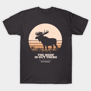 Fiordland Moose - The Hoof is Out There T-Shirt